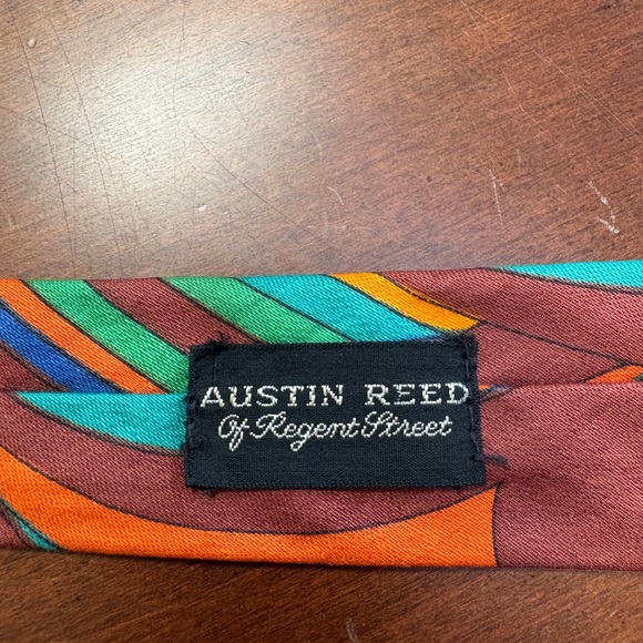 Austin Reed Multicolor Abstract Tie - Picture 4 of 4